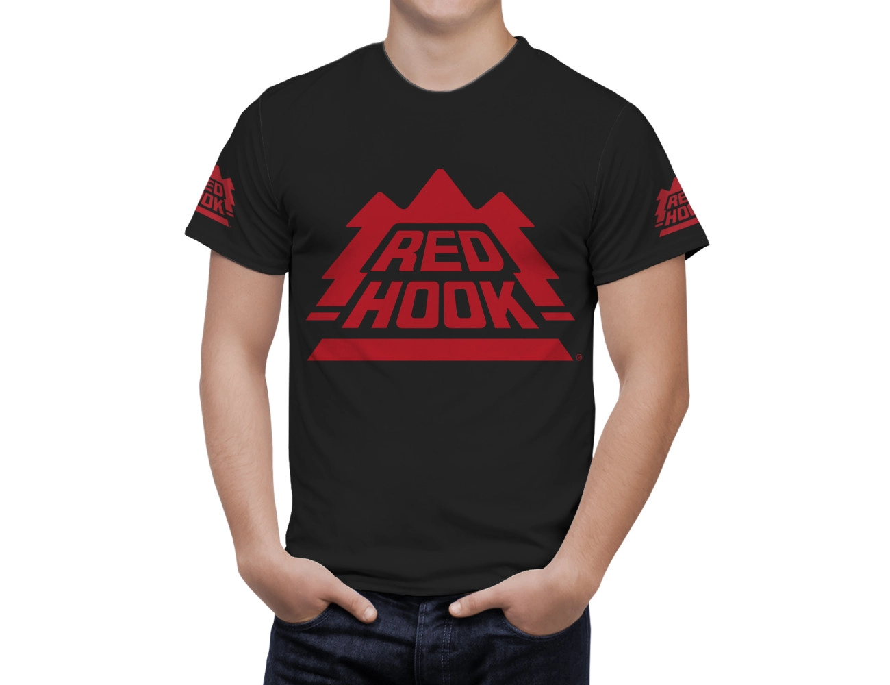 Red Hook Beer T-Shirt, RED--23