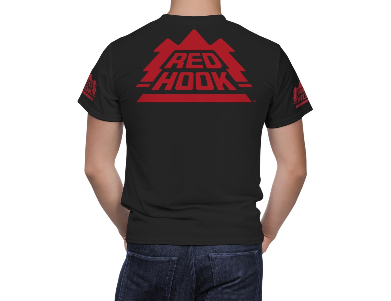 Red Hook Beer T-Shirt, RED--23