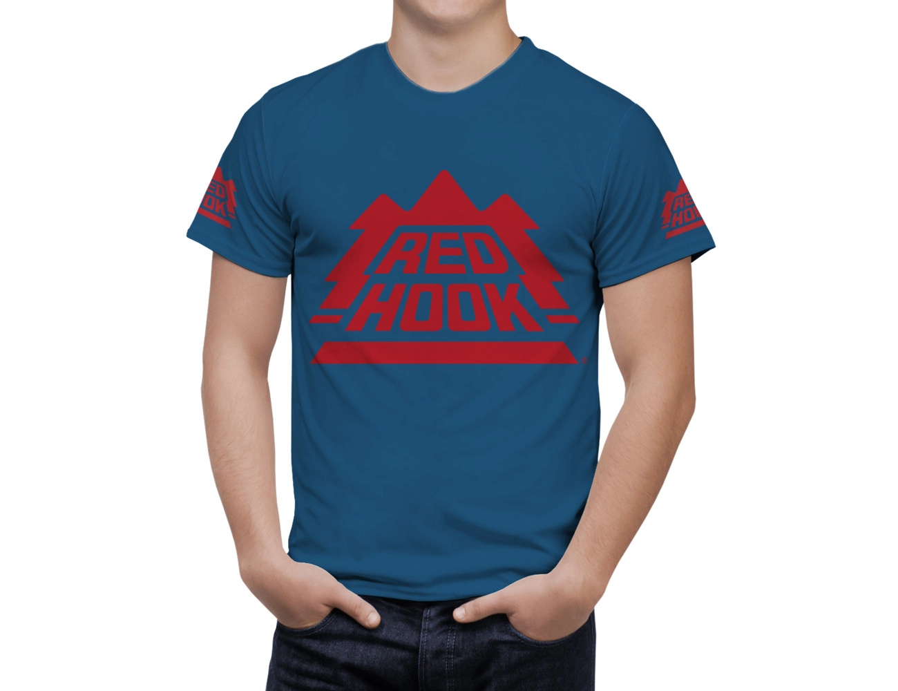 Red Hook Beer T-Shirt, RED--23