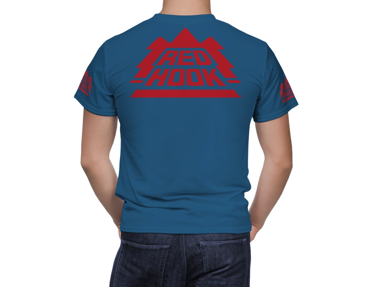 Red Hook Beer T-Shirt, RED--23