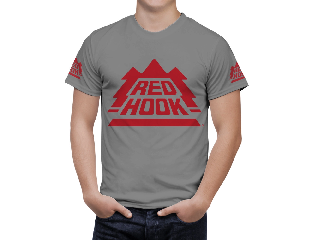 Red Hook Beer T-Shirt, RED--23