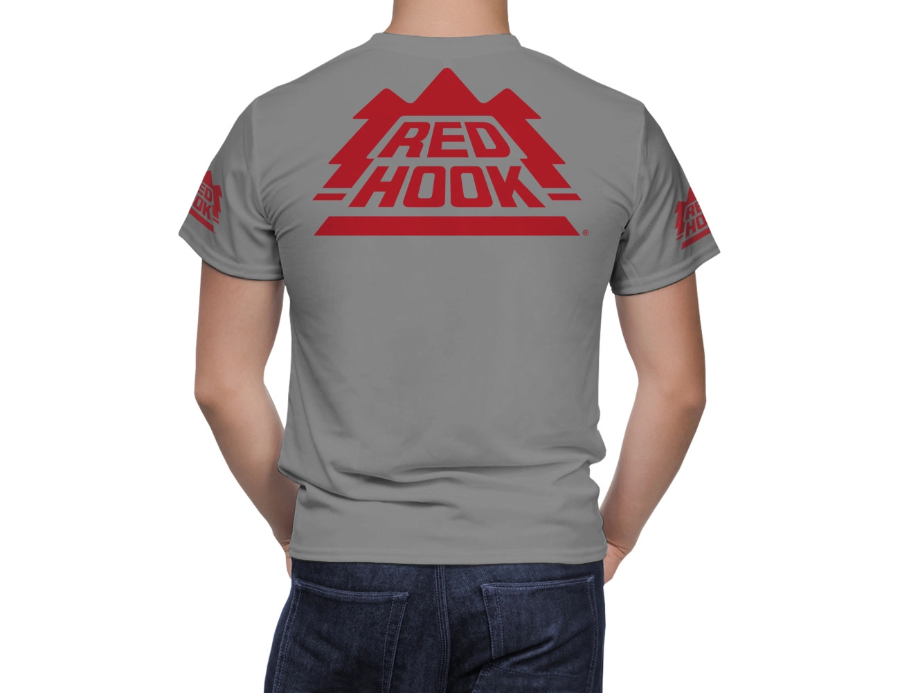 Red Hook Beer T-Shirt, RED--23