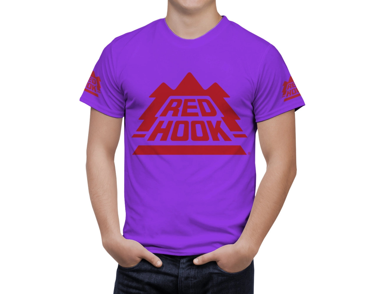 Red Hook Beer T-Shirt, RED--23