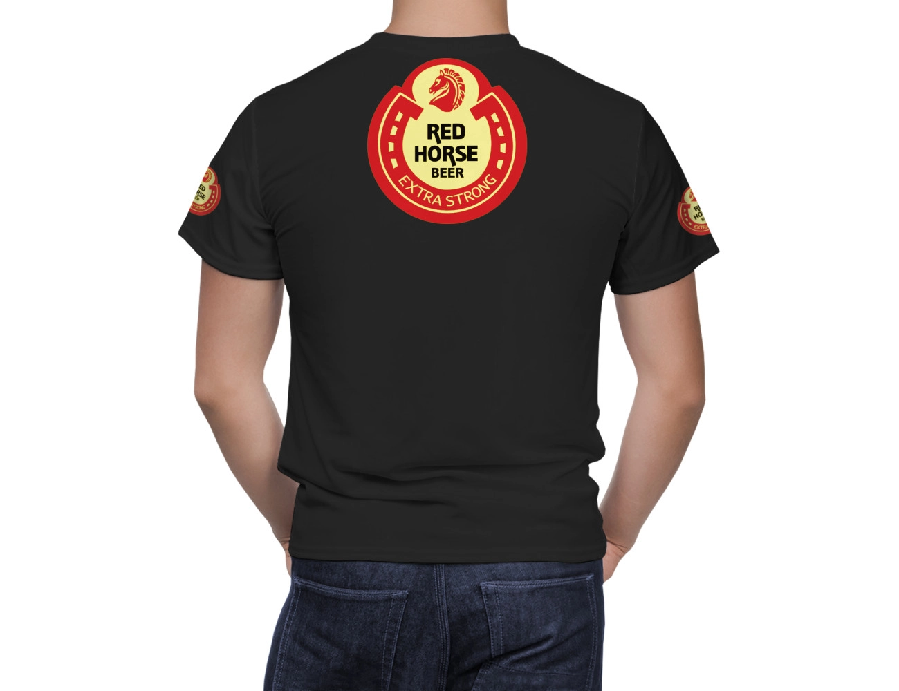 Red Horse Beer T-Shirt, RE--66