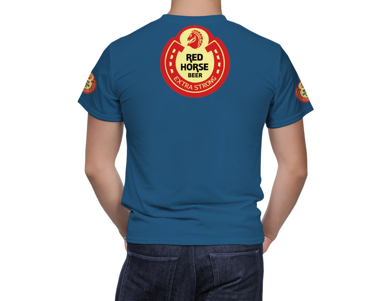 Red Horse Beer T-Shirt, RE--66