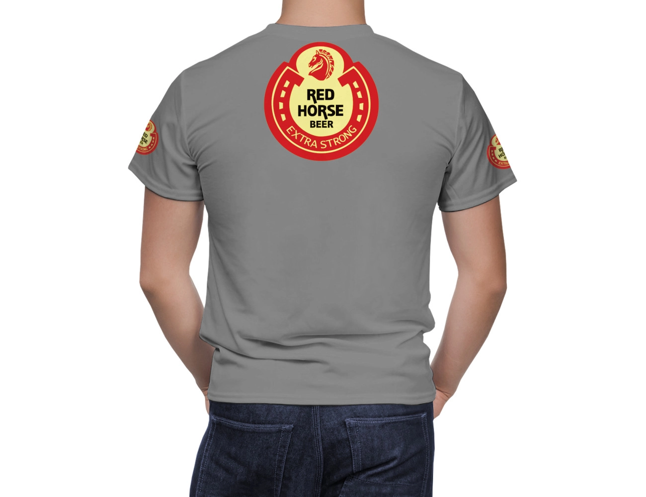 Red Horse Beer T-Shirt, RE--66