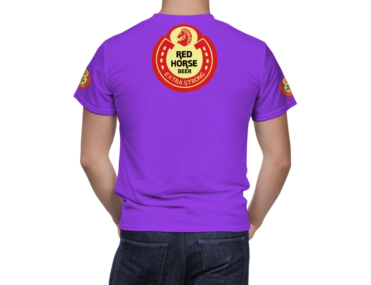 Red Horse Beer T-Shirt, RE--66