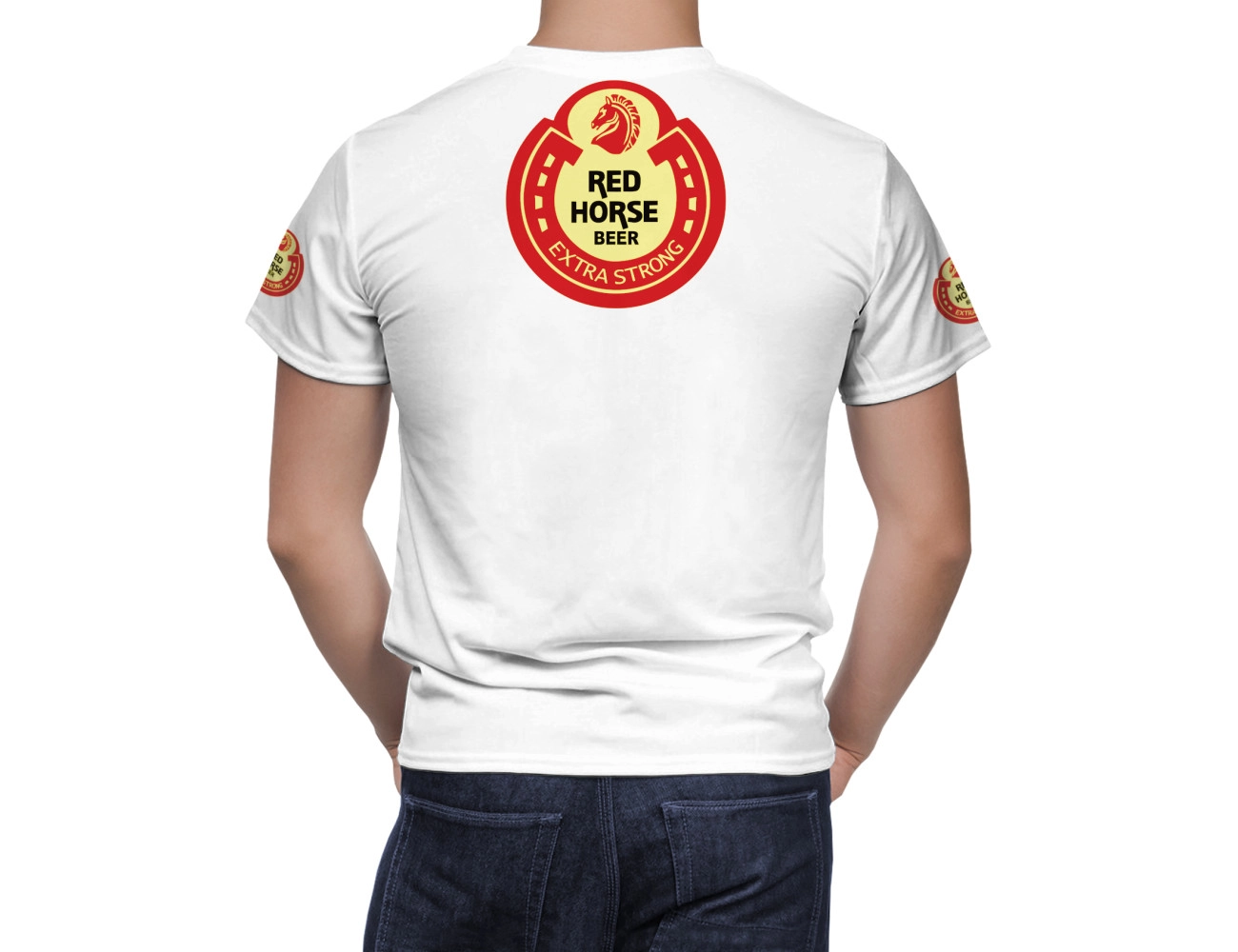 Red Horse Beer T-Shirt, RE--66