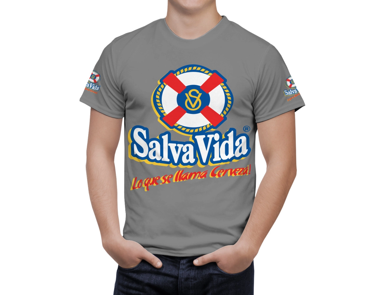 Salva Vida Beer T-Shirt, SAL--65