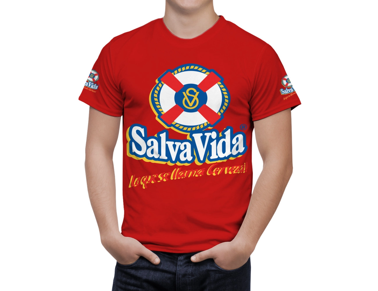 Salva Vida Beer T-Shirt, SAL--65