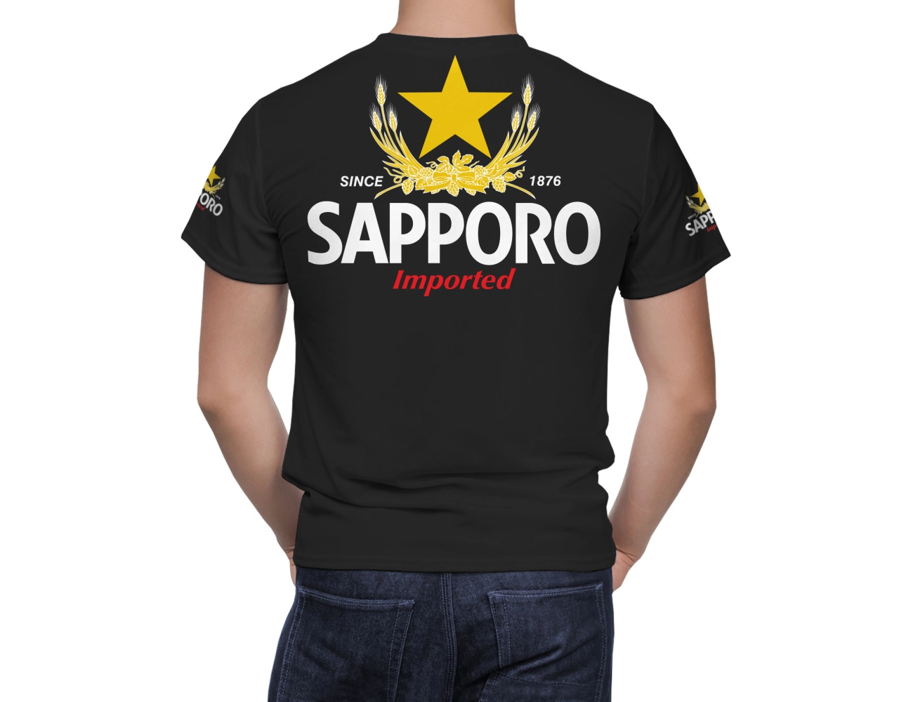 Sapporo Bier T-Shirt, SAP--63