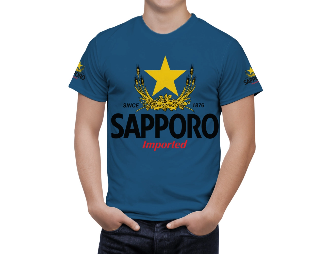Sapporo Bier T-Shirt, SAP--63