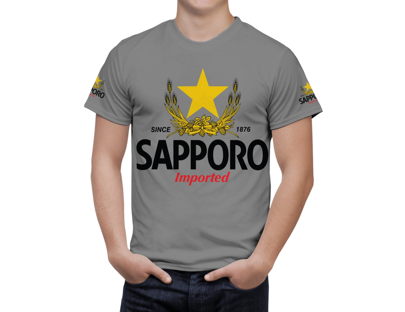 Sapporo Bier T-Shirt, SAP--63