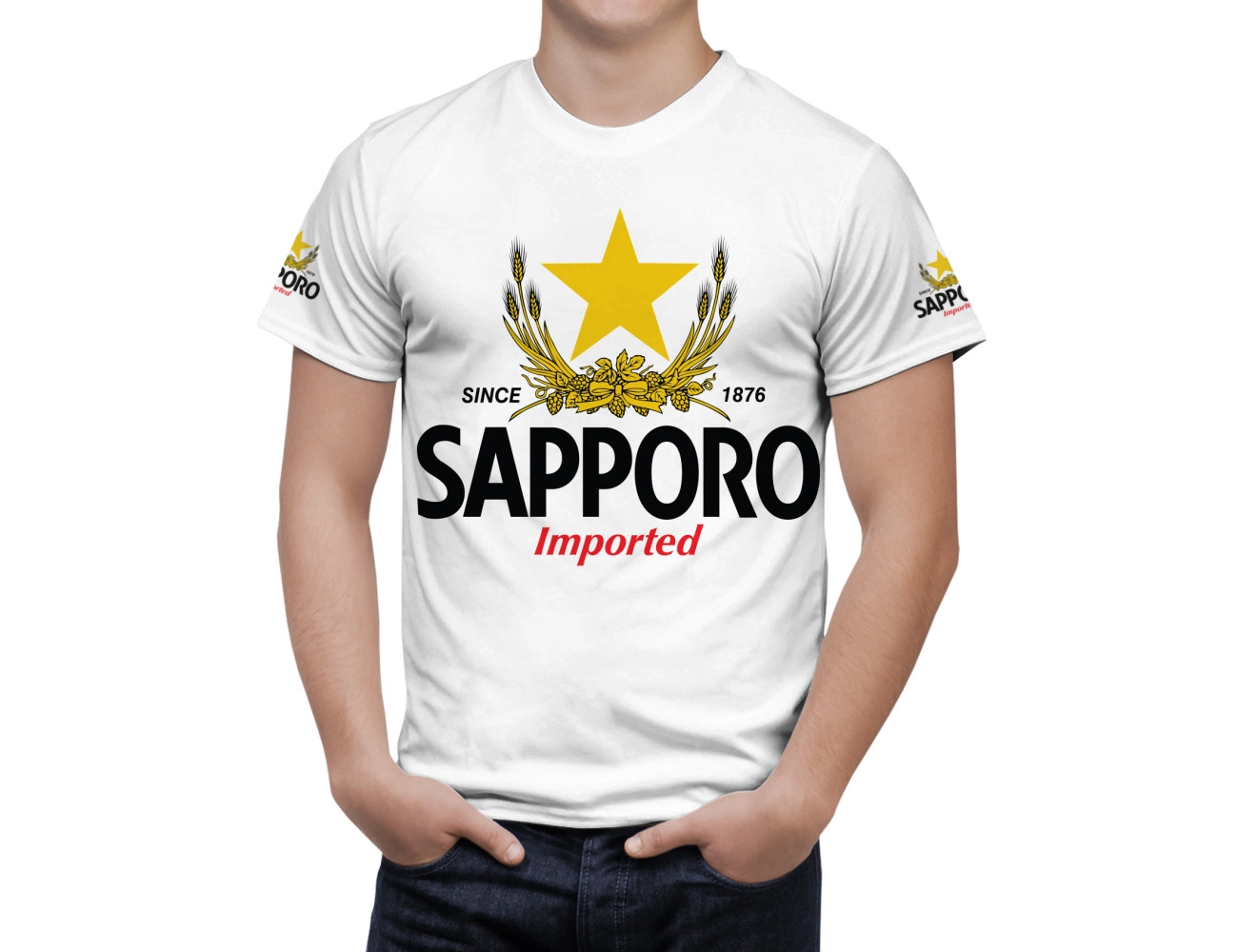 Sapporo Bier T-Shirt, SAP--63