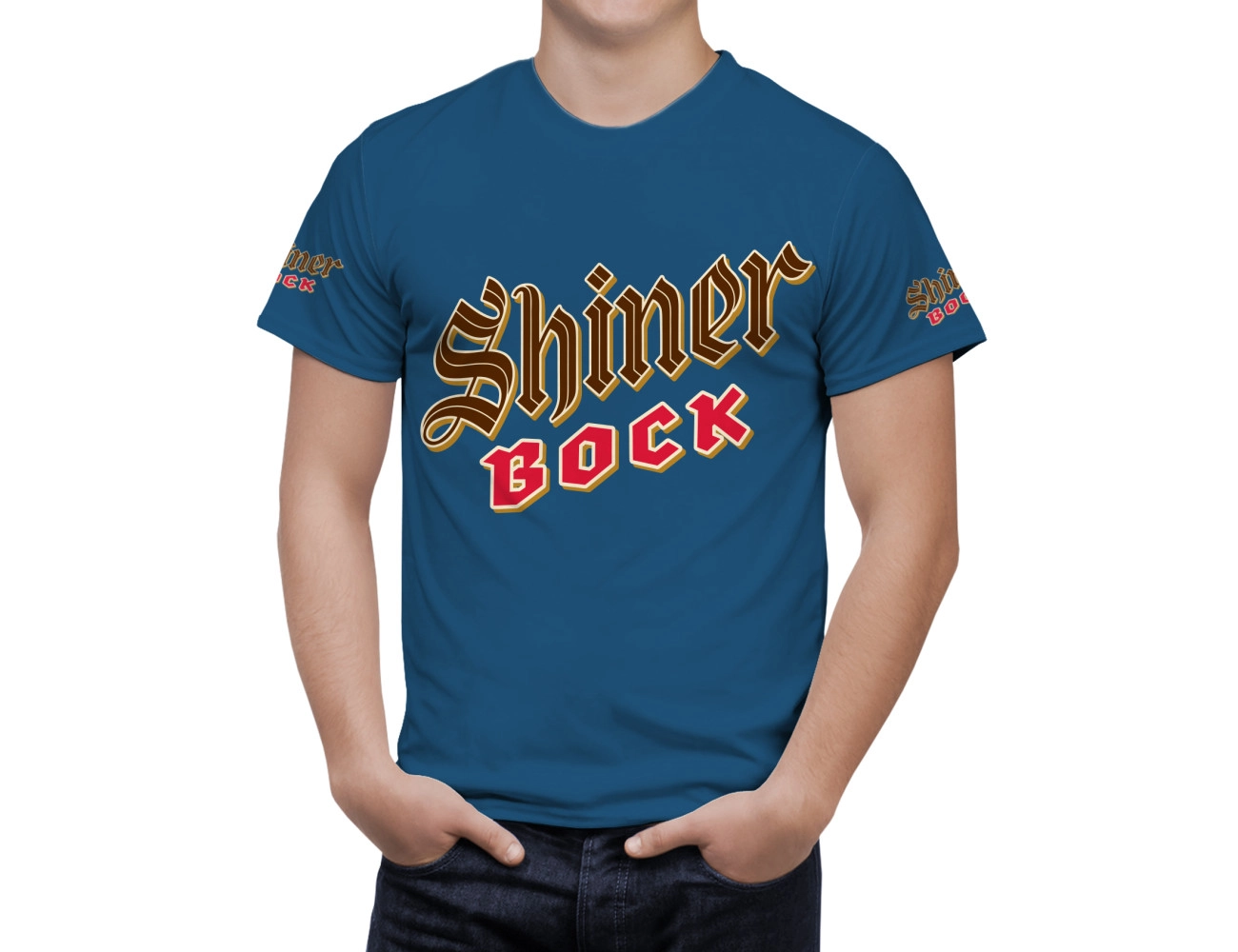 Shiner Bock Beer T-Shirt, SHI--95