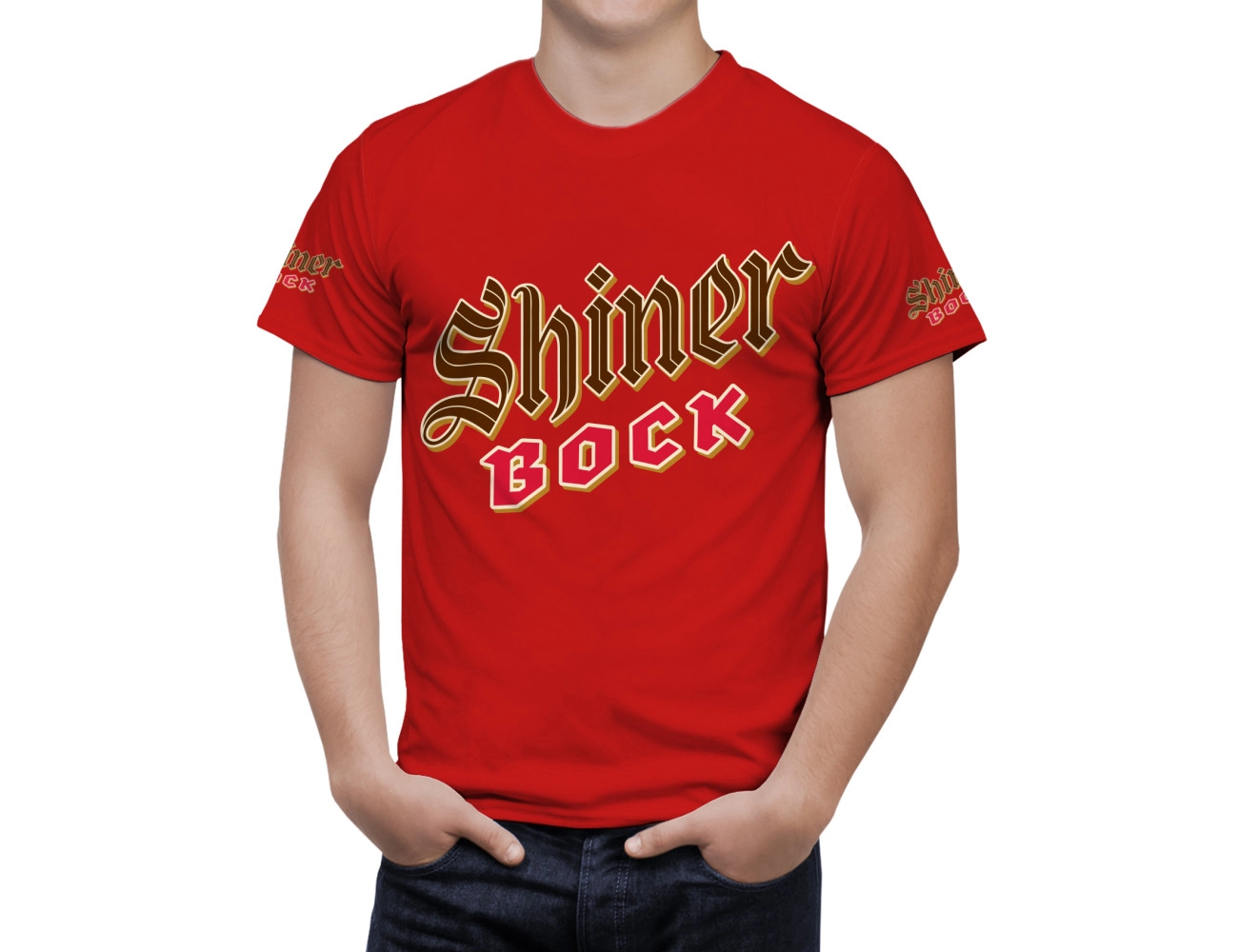 Shiner Bock Beer T-Shirt, SHI--95
