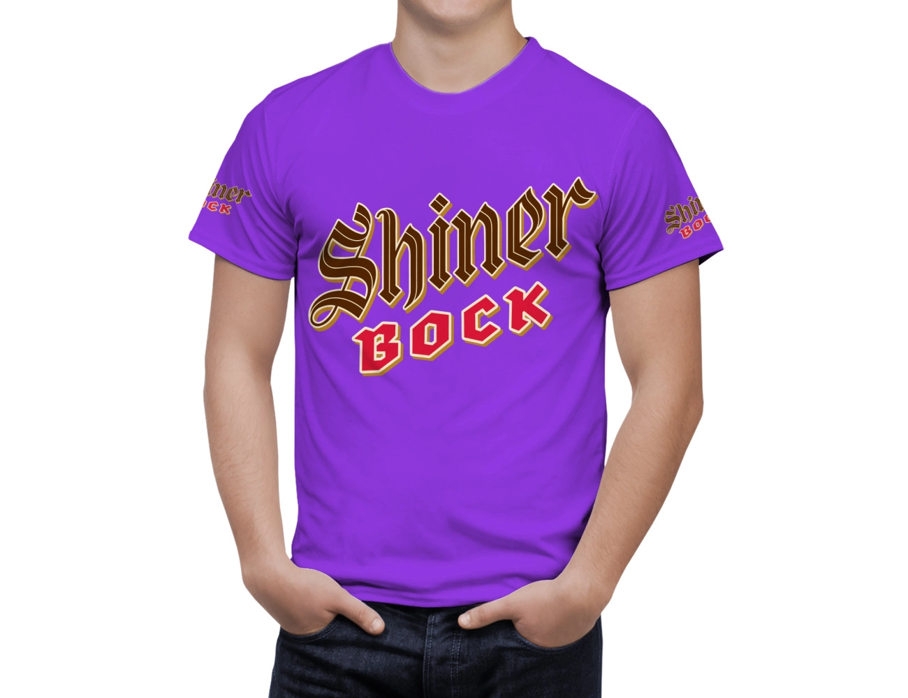 Shiner Bock Beer T-Shirt, SHI--95