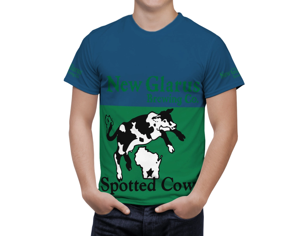 Spotted Cow Beer T-Shirt, SPO--09