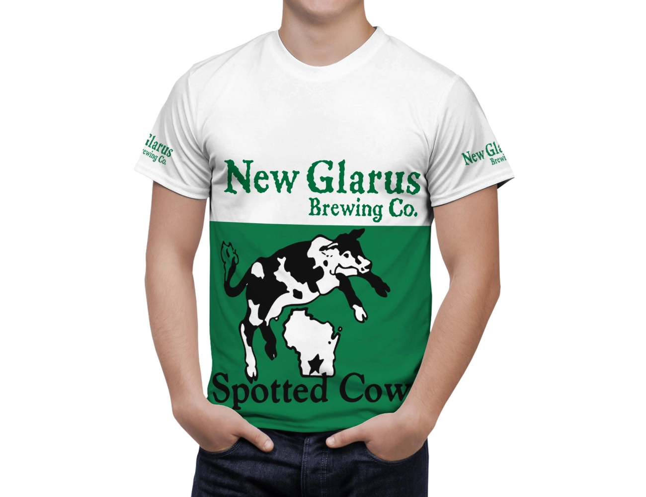 Spotted Cow Beer T-Shirt, SPO--09