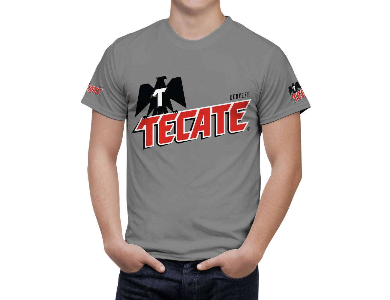 Tecate Beer T-Shirt, TE--30