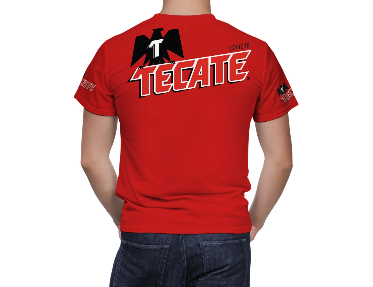 Tecate Beer T-Shirt, TE--30