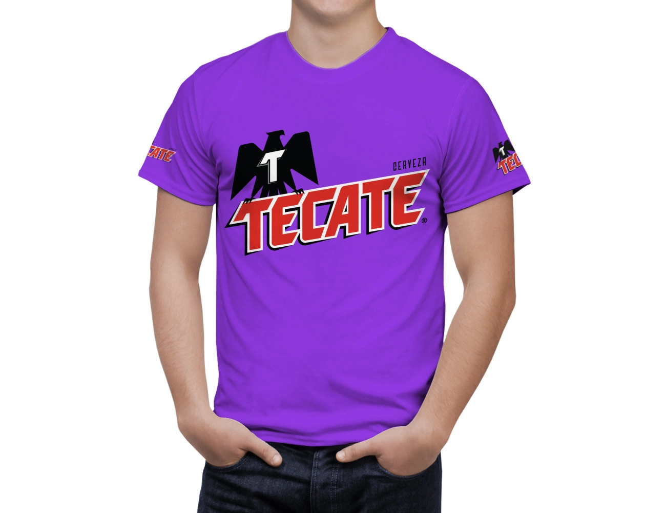Tecate Beer T-Shirt, TE--30