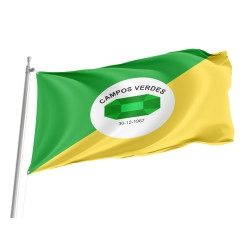 Campos Verdes, Goiás Outdoor Quality Flag