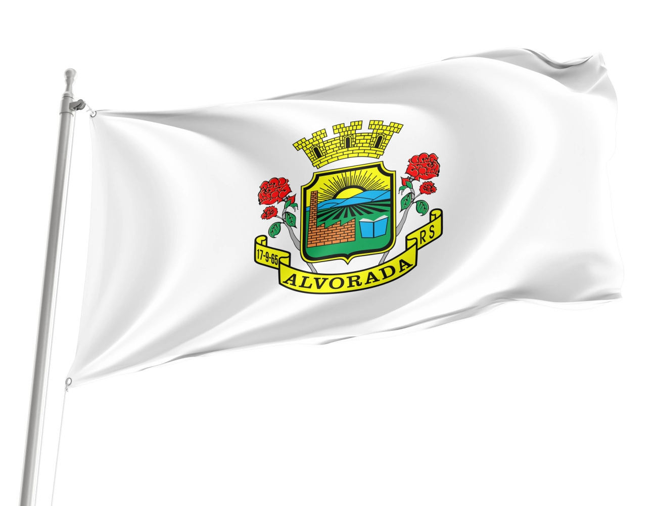 Alvorada, Rio Grande do Sul Outdoor Quality Flag