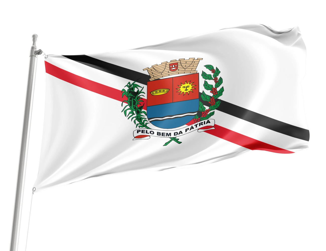 Araras, São Paulo Outdoor Qualität Flagge