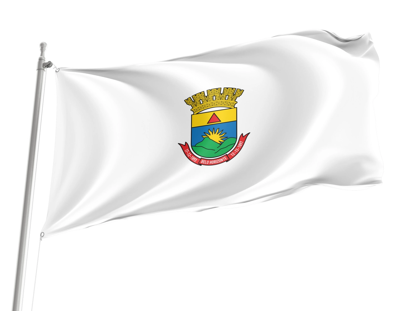 Belo Horizonte Outdoor Qualität Flagge