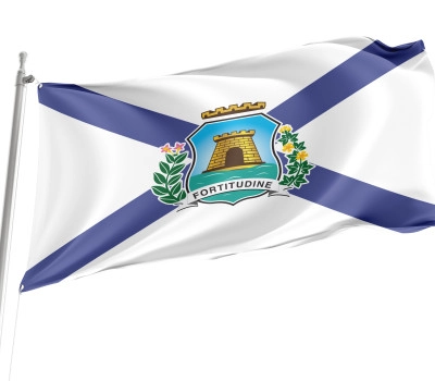Ceará's Fortaleza City Outdoor Quality Flag