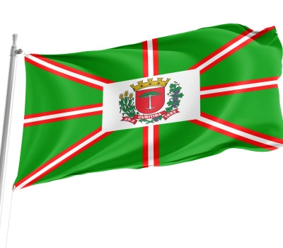 Curitiba, Paraná Outdoor Quality Flag