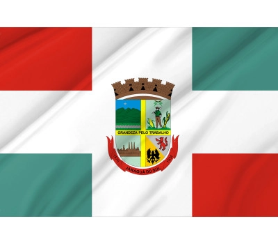 Jaraguá do Sul, State Santa Catarina Outdoor Quality Flag