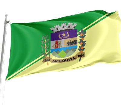 Mesquita City, Rio de Janeiro Outdoor Quality Flag