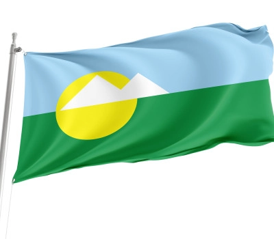 Minas Gerais's City Montes Claros Outdoor Quality Flag