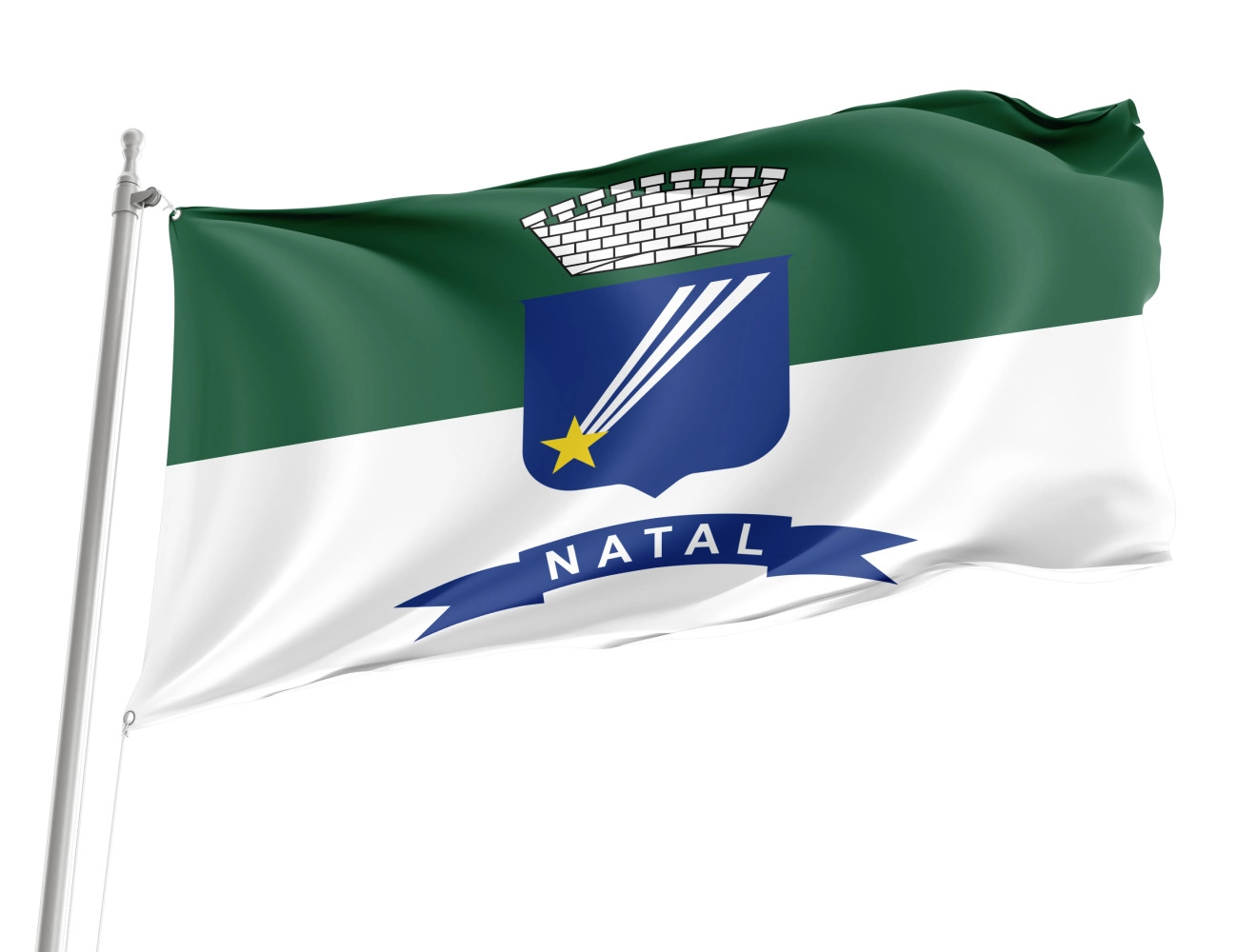 Natal, Rio Grande do Norte Outdoor Qualität Flagge