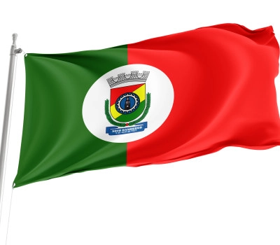 Novo Hamburgo, Rio Grande do Sul Outdoor Quality Flag