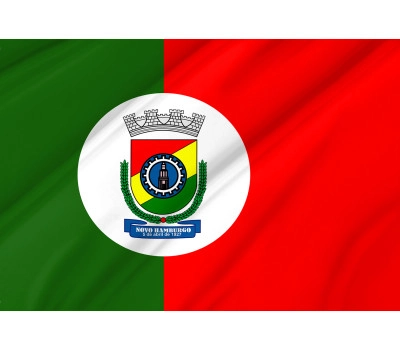 Novo Hamburgo, Rio Grande do Sul Outdoor Quality Flag
