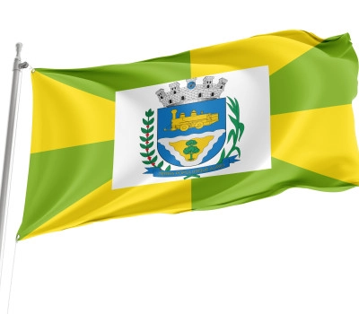 Ourinhos, São Paulo Outdoor Quality Flag