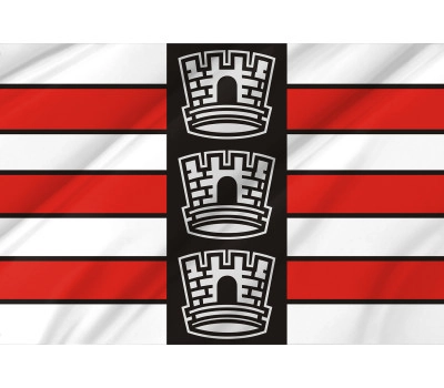 Paraíba's João Pessoa City Outdoor Quality Flag