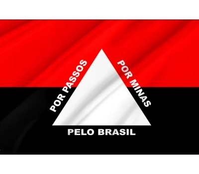 Passos, Minas Gerais Outdoor Quality Flag