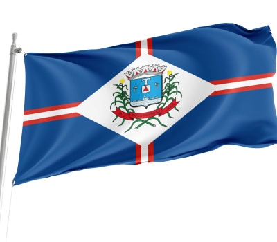 Patos de Minas, in the Minas Gerais Outdoor Quality Flag