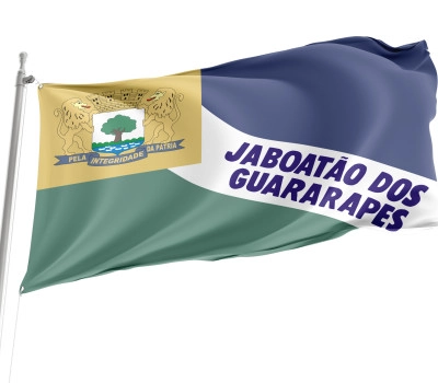 Pernambuco's Jaboatão dos Guararapes city Outdoor Quality Flag