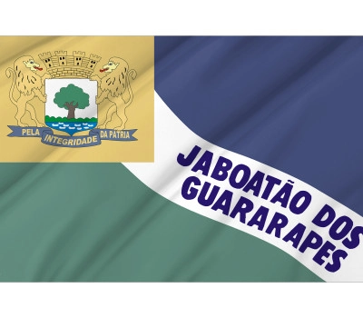 Pernambuco's Jaboatão dos Guararapes city Outdoor Quality Flag