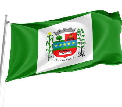 Queimados, Rio de Janeiro Outdoor Quality Flag