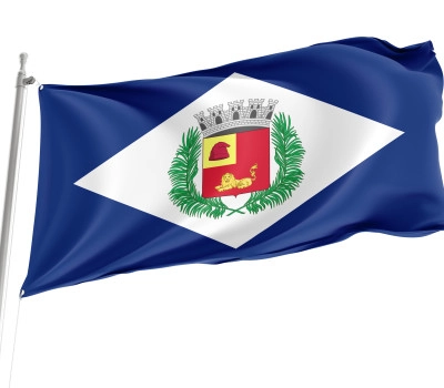 Rio Claro, Sao Paulo Outdoor Quality Flag