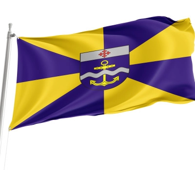 Santa Catarina's City Itajaí Outdoor Quality Flag