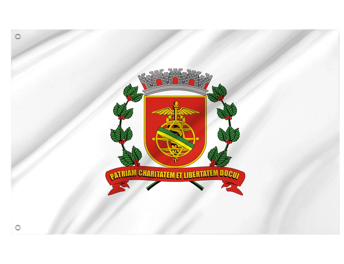 Santos, Sao Paulo Outdoor Quality Flag