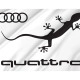 Audi Quattro White Outdoor Quality Flag - Image 2