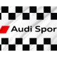 Audi Sport Checkered Racing Weiß Schwarz Outdoor Qualität Flagge - Image 2